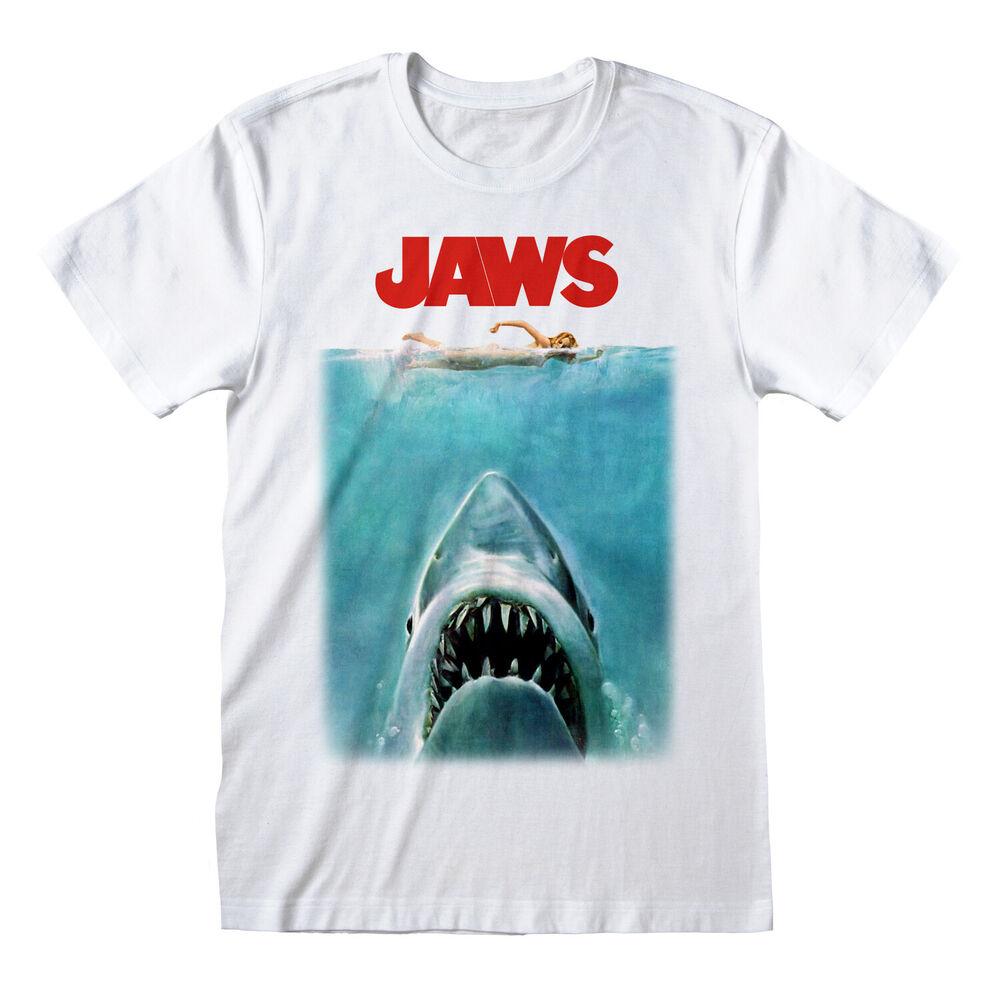 

Jaws Movie Poster Great White Shark Unisex T-shirt