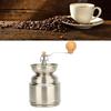 Manual Coffee Grinder Hand Coffee Bean Mill Stainless Steel   Wood Hand Crank Mill for Home Use with   Coarseness Easy to 2-8 Servings Ca