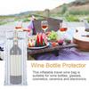 1 Set Wine Bottle Protector Impact-resistant Inflatable Wine Bottle Protective Bag with Pump for Travel