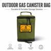 Minimalist Camping Cookware Stove Carry Bag Oxford Polyester Insulated Organizer for Backpacking Beach Hiking (0.3kg)