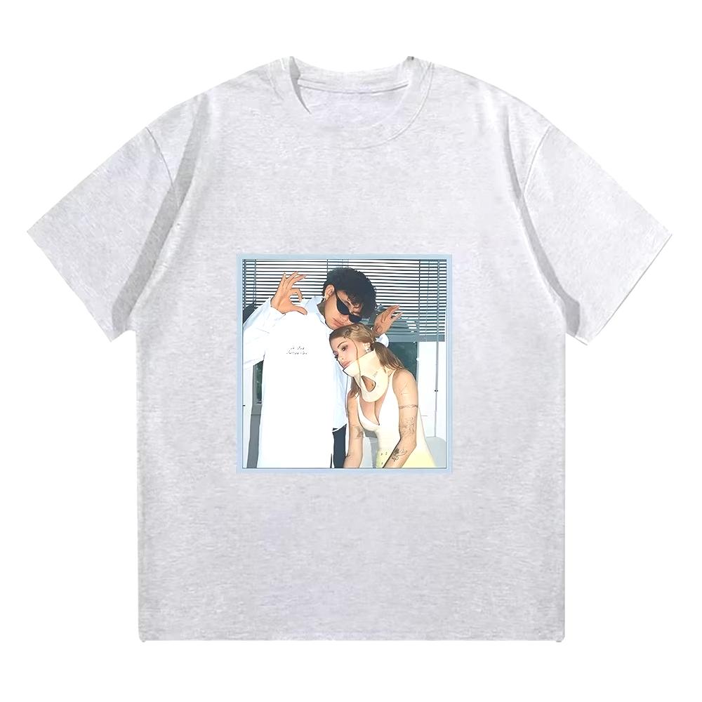 2025 Autumn and Winter New Pattern Printed T-shirt for Men and Women High-quality Pure Cotton Round Neck and Breathable T-shirt