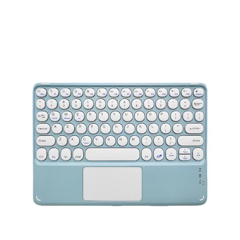 OLOEY Round Key Touch Bluetooth Keyboard