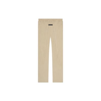Essentials SS23 Relaxed Trouser Sand Logo Print Corduroy Heavyweight Casual Pants Men Bottoms FOG-SS23-020