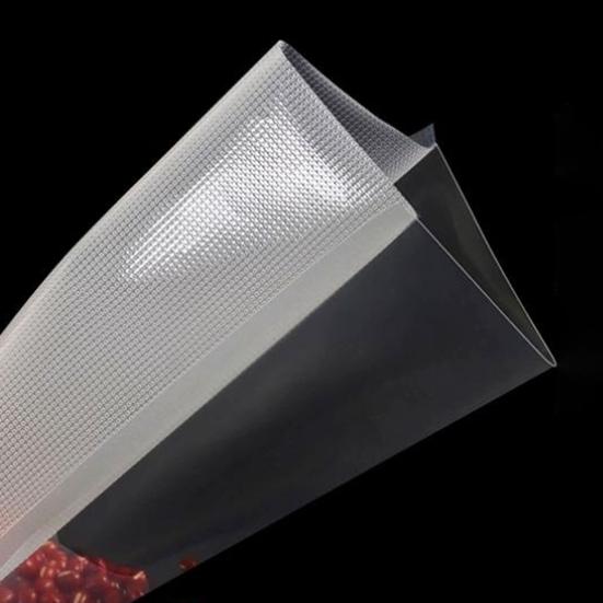 100 Pcs Vacuum Food Packaging Bags Thickened Good Sealing Pre-Cut Vacuum Sealer Bags for Food Storage