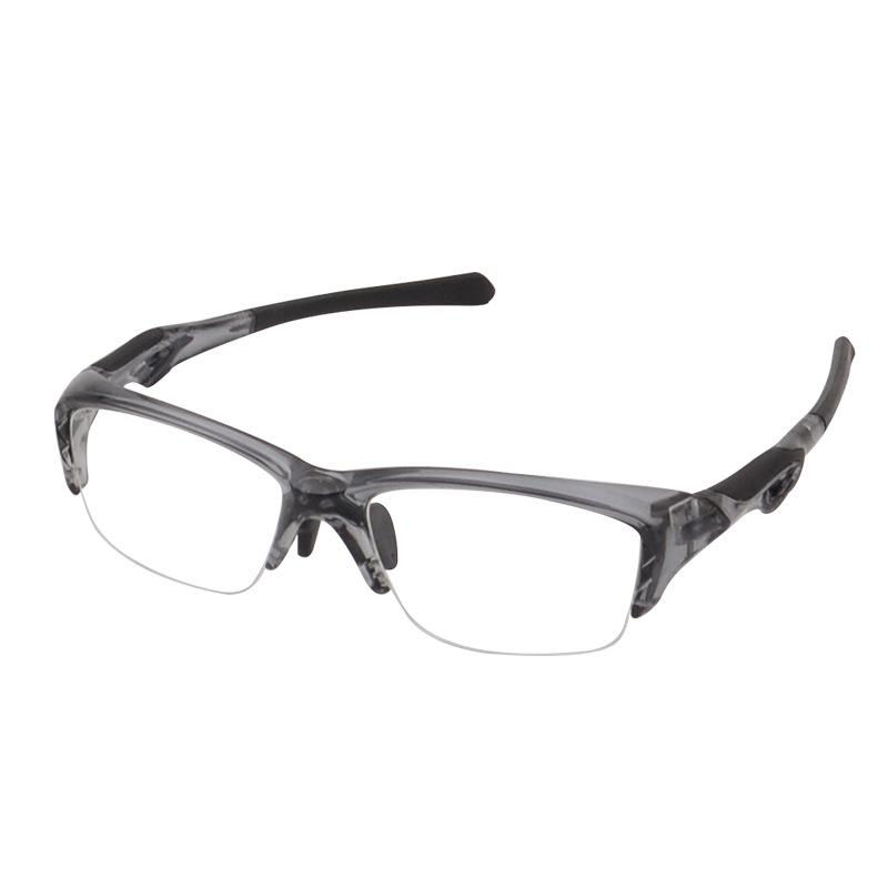 New  Explosion-proof and impact-resistant football training goggles, anti-impact and anti-UV basketball glasses frame Gray and Black