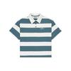 (WMNS) Striped Polo Shirt Asia Sizing 'Green' Women's NFE22412-GRN