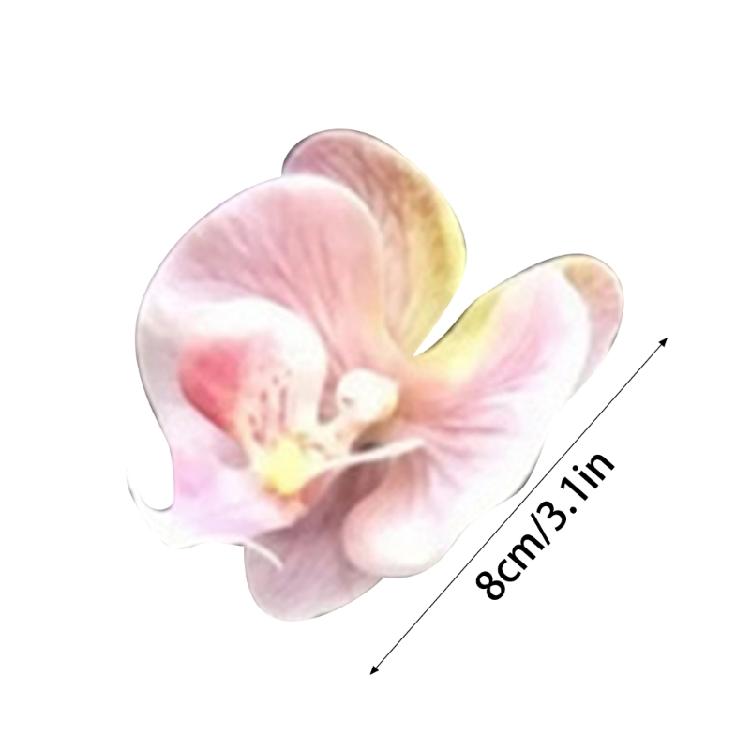 Süße Mädchen Niedlich Floral Blume Haarspange Harajuku Orchideen Haarspange für Pony