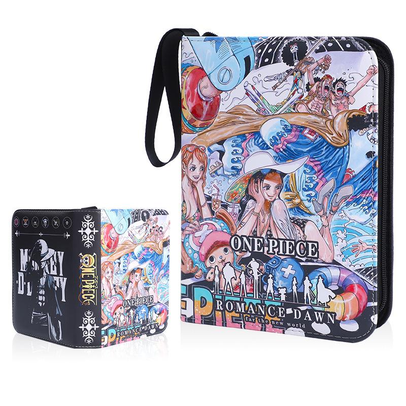 400 sztuk Album na Zdjęcia One Piece Książka Segregator na Mapy Listy Rodzinne Uchwyt na Wizytówki Kolekcja Torba na Zamek Urocza Zabawka dla Dorosłych Dzieci Prezenty
