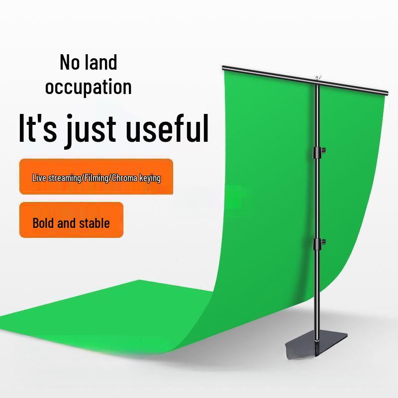 Invisible Green Screen Chroma Key Stand with Thickened Cloth for Photography and Film