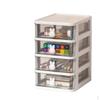 Drawer Organizer for Desk, Desktop Storage Box with Drawers, Stackable MultiLayer Office Supplies