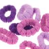 100/500Pcs Hair Accessories Girls Colorful Elastic Hair Bands Ponytail Hold Hair Tie Rubber Bands Scrunchie