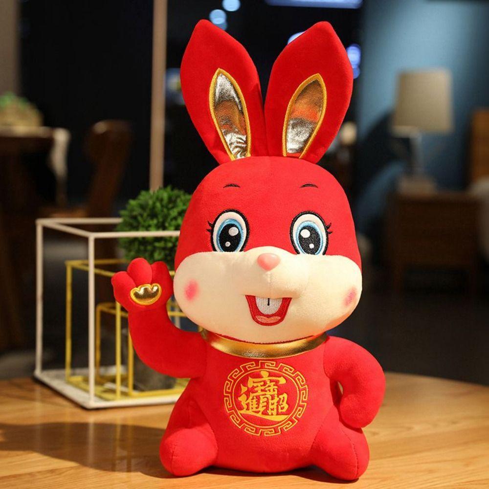 Till Rabbit 💰Köp billigt online Style Stuffed Doll Christmas Gift Tang Suit Long ...
