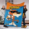 Cheetos Theme Printed Blanket - Perfect for Couch, Bed, Travel & Outdoor Use | Machine Washable, Cozy & Durable.