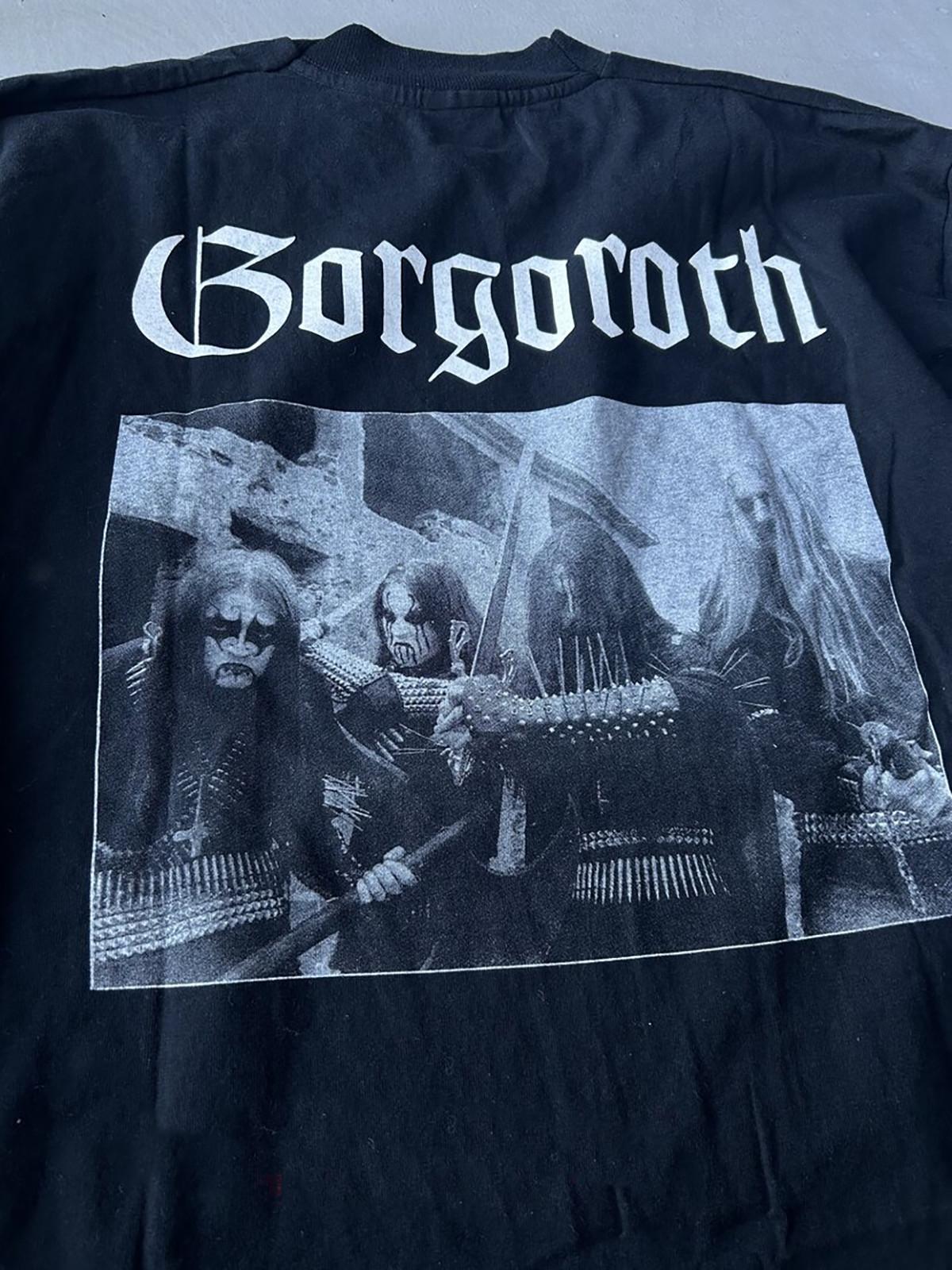 Rare Collection Gorgoroth Band Cotton Gift For Fan All Size T-shirt S