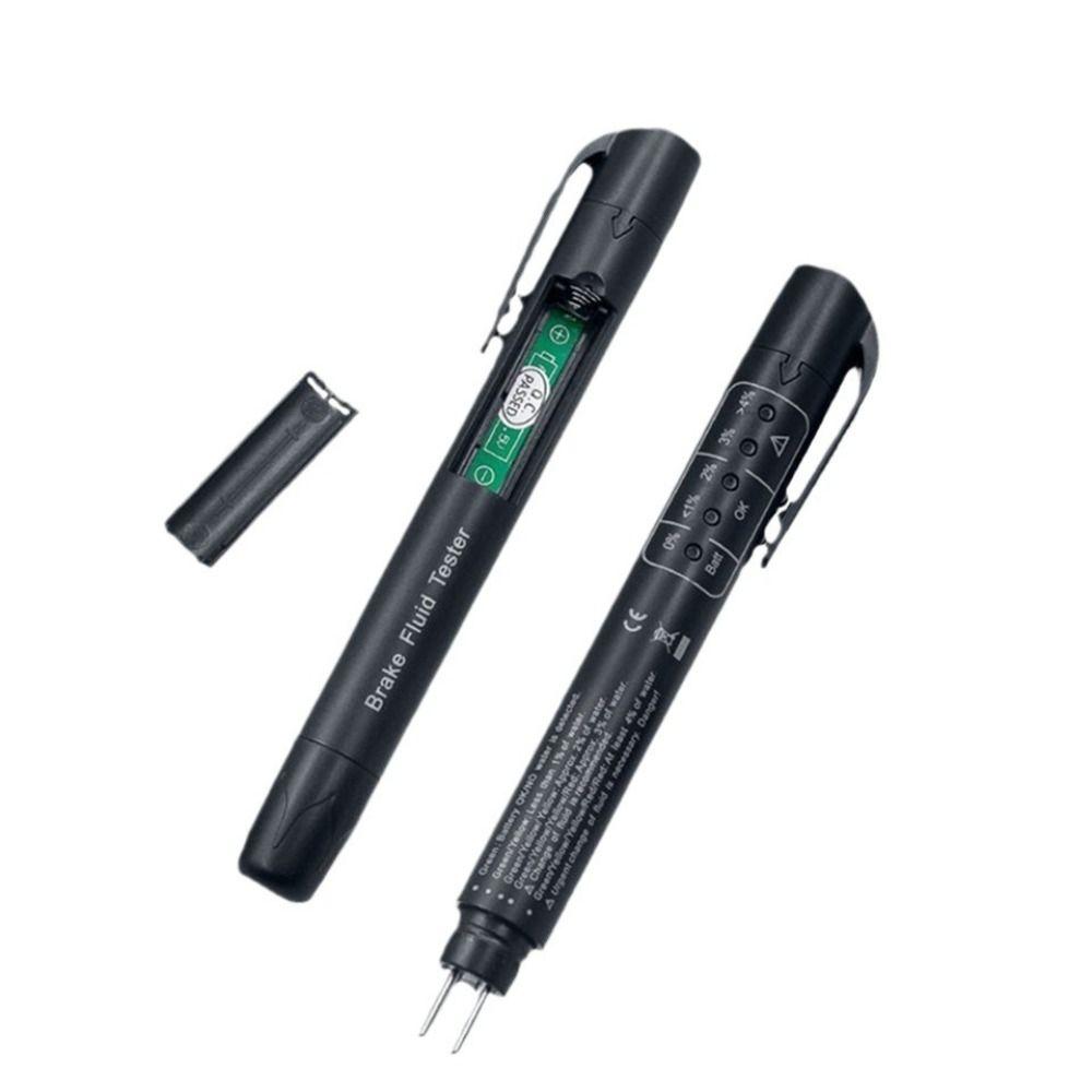 Tester Nou de Lichid de Frână din Plastic Negru Instrumente Precise de Diagnosticare a Calității Uleiului Tester Universal de Ulei de Frână pentru Autovehicule