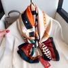 New Four Seasons Available New Silk Large Size Thin Outer Wear Neck Protection Scarf Sunscreen Warm Beach Towel For Women