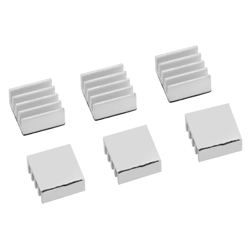 10pcs Adhesive Aluminum Chip Heat Sinks Fast Heat Dissipation for 3D Printer A4988