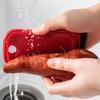Fruit and Vegetable Cleaning Brush - Multi-functional Kitchen Tool for Cleaning Potatoes, Vegetables and Fruits. Flexible Cleaning Brush