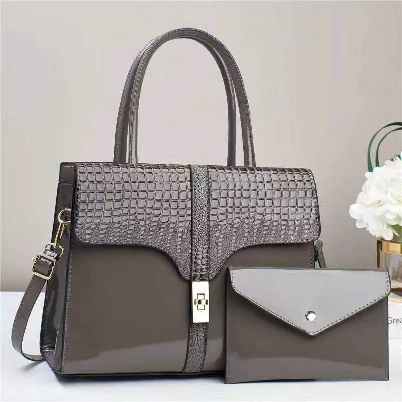 Chic Versatile Pu Bucket Bag For Women With Stylish Sequins In Khaki Black And Pink Shades