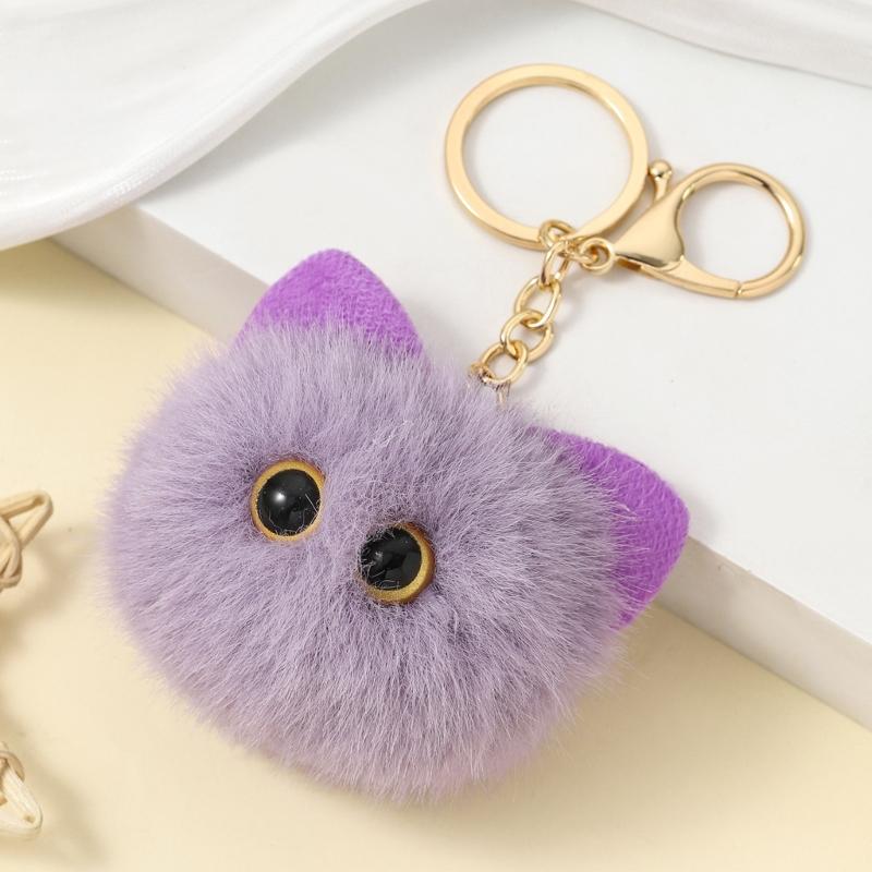 Elegant Doll Bag Charm Key Accessory Convenient Bag Dangler Unique Keychain Charm Fashion Animal Pendant for Women