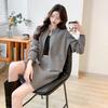 MOKANA Women's Elegant Long Sleeve Knit Cardigan & Skirt Set