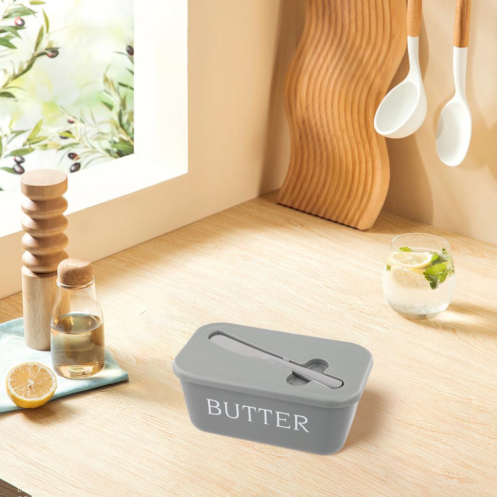 Butter Box Butter Container Dining Table Decor Ample Capacity Chic Design Dishwasher Safe Elegant Kitchen Accessory