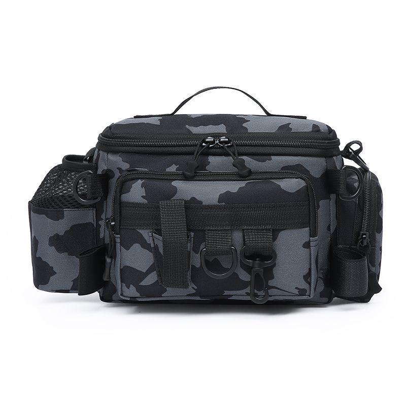 A1R Waterproof Outdoor Fishing Shoulder Bag with Rod Holder