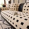Autumn Sofa Cover Towel Modern Non-slip Bohemia Couch Seat Cushion Corner Towel Mats Floral Geometric Stripe Sofa Covers 1pcs