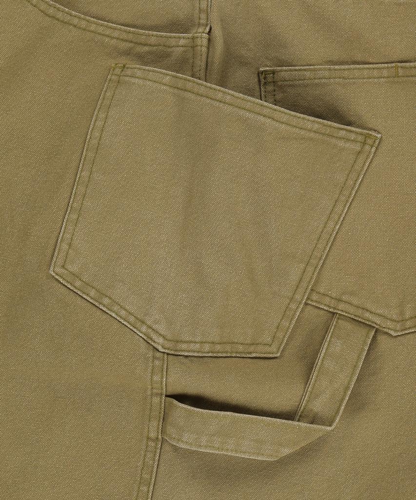 ENDOOR Washed Utility Bermuda Pants (Beige)