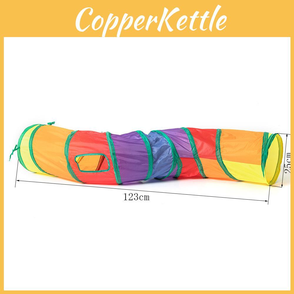 Cat Tunnel Playground Set With Canvas Material For Play And Exercise