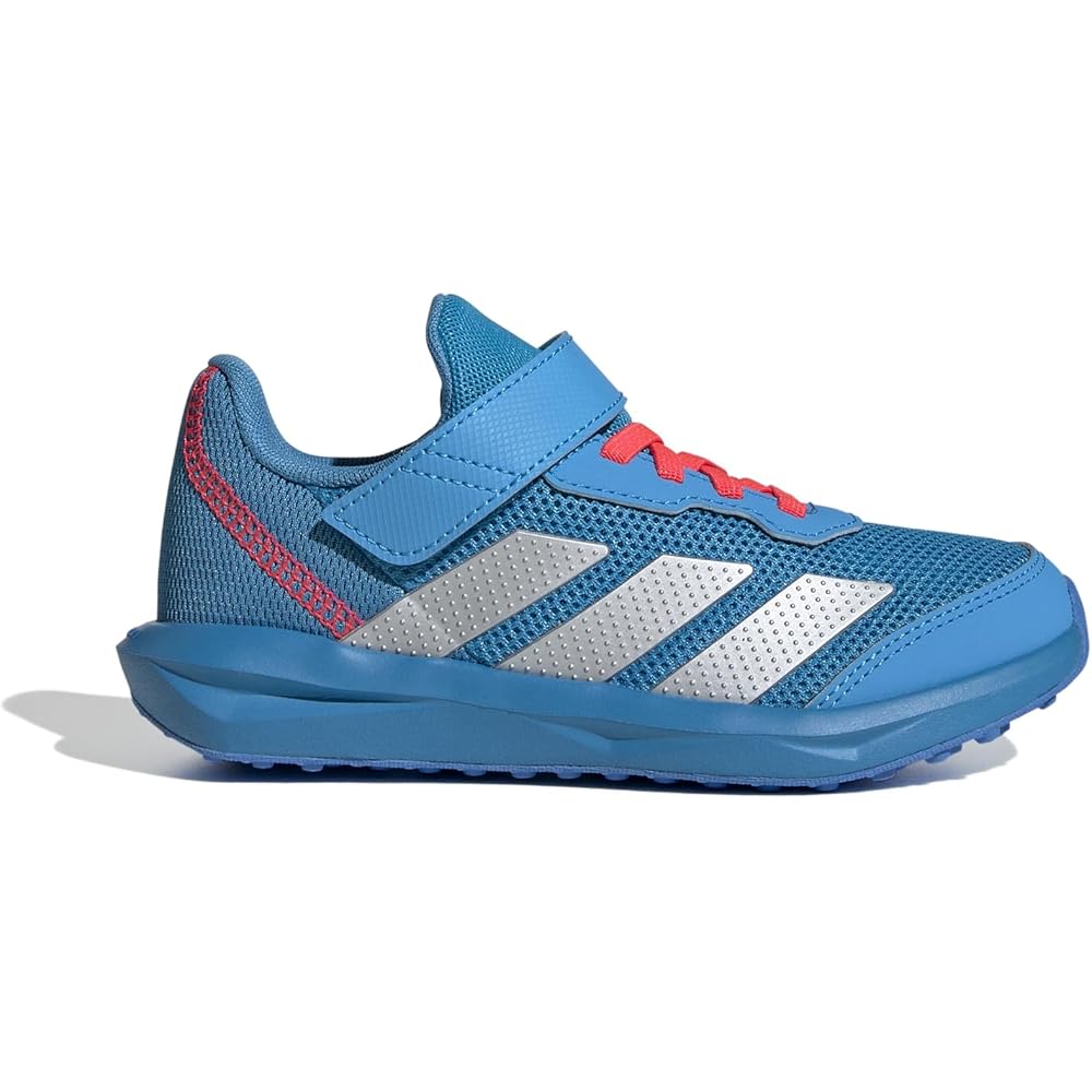 Adidas Faito EL Kids Sneakers Unisex Solar Blue Silver Metallic Lucid Red 20.0 cm