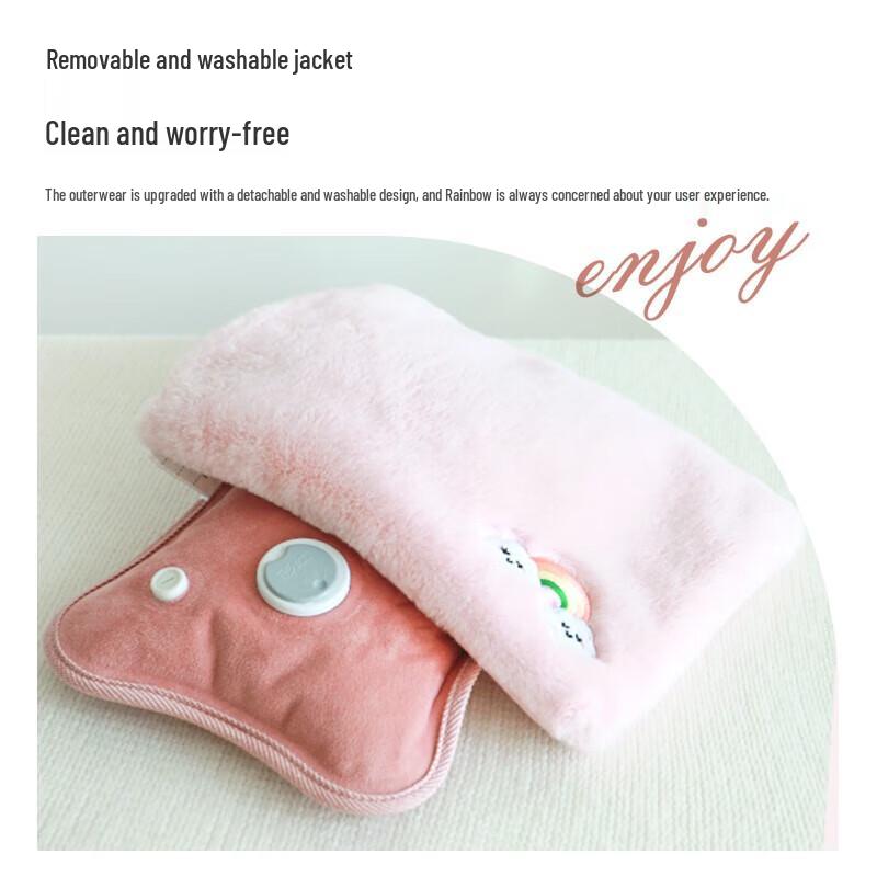 Rainbow Electric Rechargeable Hot Water Bottle