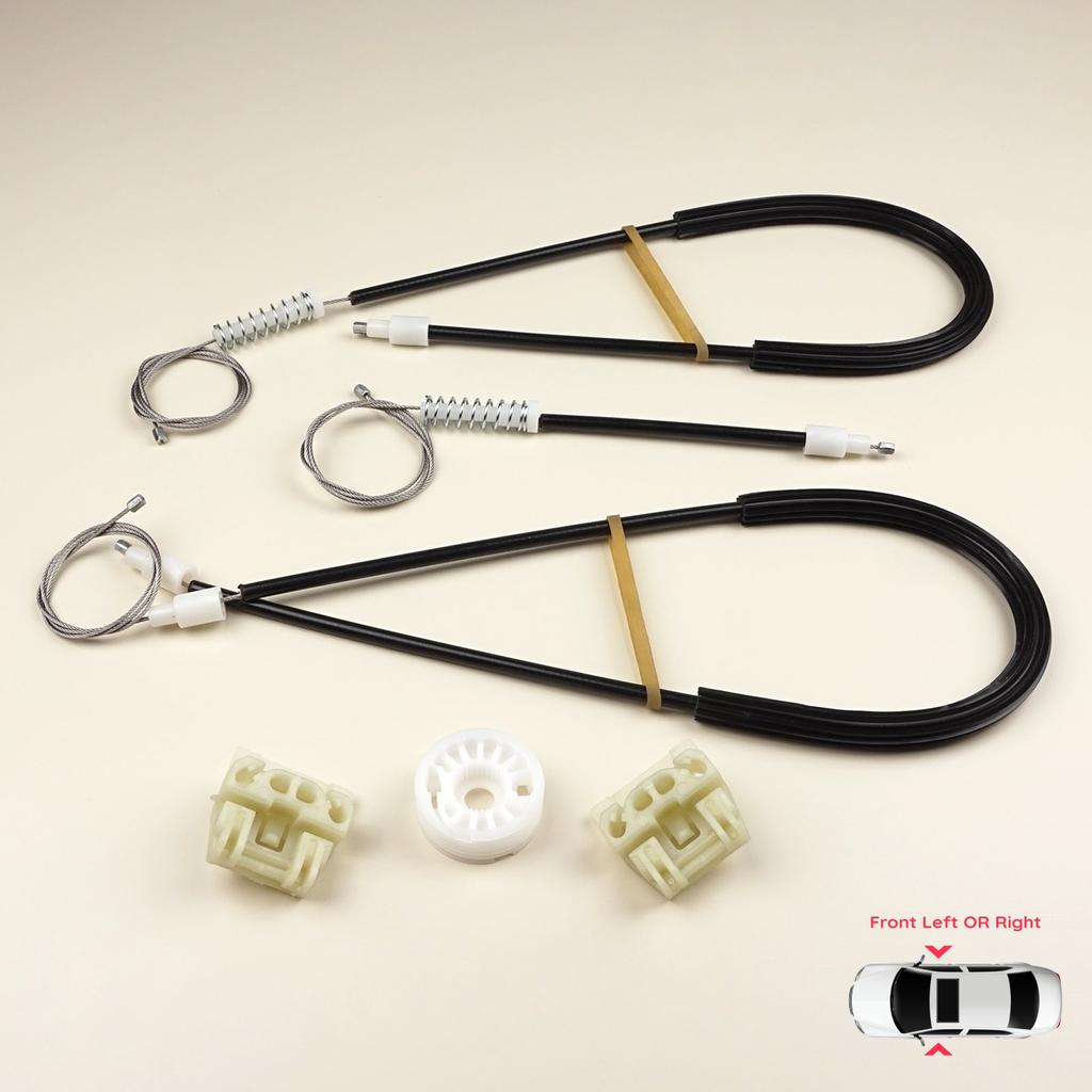 EWR557 Elektrischer Fensterheber Reparaturset Links oder Rechts für Seat Ibiza MK3 6L1 2002-2008 3-Türer HB Coupe 6L3837461 6L3837462