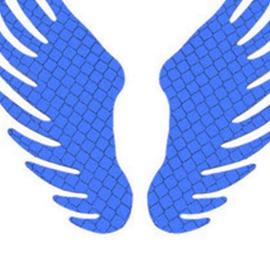 Samolepka na karoserii Praktický vysoký jas Jasná barva Angel Wing Auto Decal Automobilové příslušenství