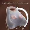 JAIYORL Rechargeable Shiatsu Portable Massager, Massage Cushion for Neck, Shoulder, Back, with Rotating Heads Heat