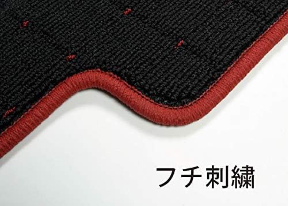 MONSTER SPORT Floor Mats for Jimny Nomad Black x Red [JC74W] (AT) - - 894550-5640M