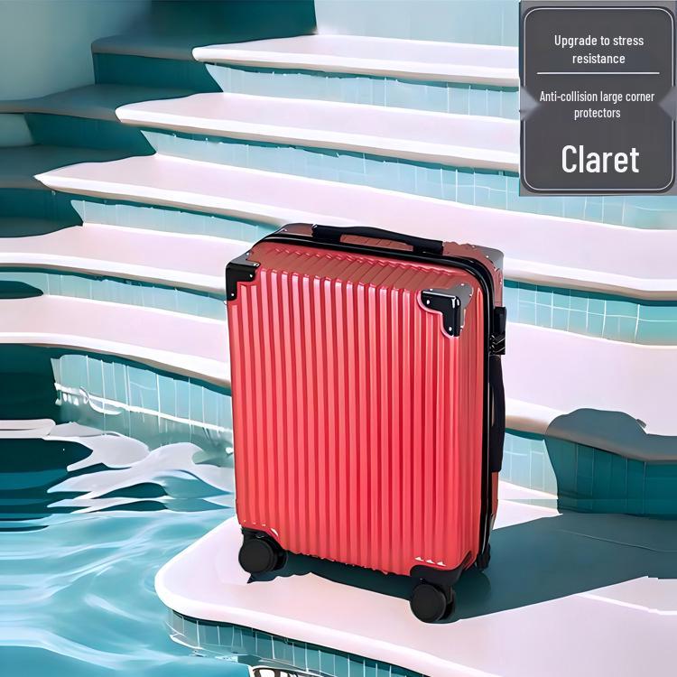 Βαλίτσα Τρόλεϊ 24 ιντσών με Παγκόσμια Ρόδα, Κλειδαριά Συνδυασμού και Χειραποσκευή 20 ιντσών