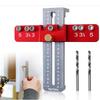 Adjustable Drill Guide Template Fast Drill Guide Hole Punch Locator  Door Installation