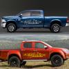 Car Side Sticker Off Road 4X4 For Ford Ranger Raptor Pickup Isuzu Dma Nissan NAVARA Toyota Hilux DIY AutoTuning Accessories