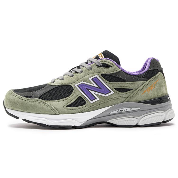 New Balance 990v3 Made In USA 'Olive Leaf' (Unisex) Olive Leaf / Black Running Shoes M990TC3