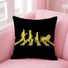 movie fantasy The WWizard of OOz Cushion Cover Pillow Case Soft Friendly Fabric  Concealed Zipper