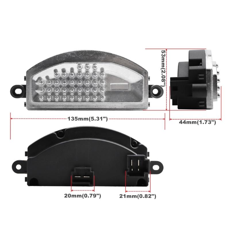 Automotive Heater Blower Motor Fan Resistors Regulator ABR106000P, A2469064100, 2469064100