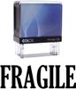 FRAGILE Self Inking Rubber Stamp Small Black Ink Office Stock Stamp Colop