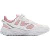 Li Ning Kids Comfortable Versatile Durable Shock Absorbing Low Top Casual Shoes Kids sneaker Pink White YKCU230-2