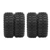 2pcs 52mm Aluminum Alloy Rr Tire Replacement Parts Fit for WPL D12 1/10 RC Truck (009)