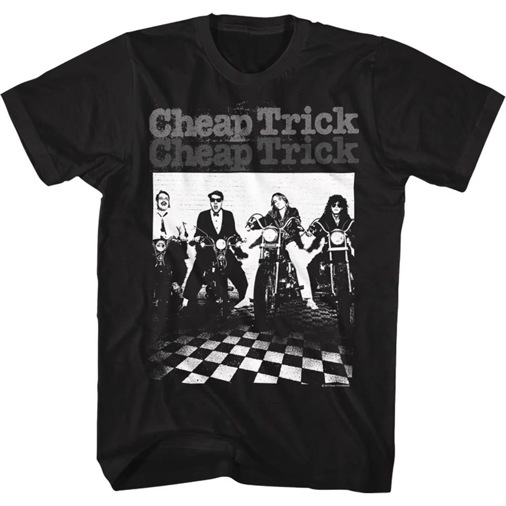 2026 new Unisex Cheap Trick Nonmainstream and Heavy Metal Band Retroinspired Trendy Loose sleeved Fashion Casual