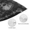 Totally Gothic Cojines Throw Pillow Case Heavy Metal 1960s Punk Cushion Home Sofa Chair Print Decorative Coussin