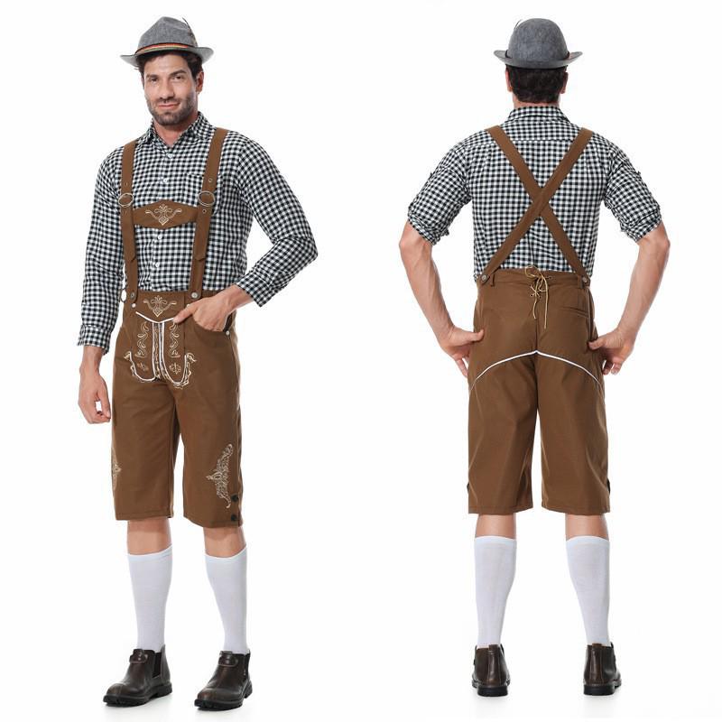 Herren Bayrische Traditionelle Oktoberfest Bier Uniform