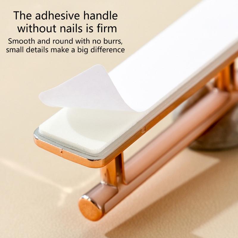 Strong Adhesive Plastic Door Pulls Smooth Grip Design Rustproof Easy To Clean Door Handles for Aluminum Wood Glass Door