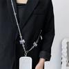 Cute Bowknot Beaded Bowknot Phone Strap Anti-lost Universal Beaded Phone Lanyard Hanging Decoration Wallet Chain Phone